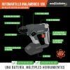 ROTOMARTILLO INALAMBRICO 18v SIN BAT RM812/18 - Imagen 6