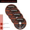 DISCO CORTE 4 1/2'; x 1.2mm METAL/INOX DAC 811512 - Imagen 3