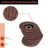DISCO FLAP 4 1/2'; ACERO Y MADERA GR 60 DFA 811560 - Imagen 2