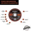 DISCO FLAP 4 1/2'; ACERO Y MADERA GR 60 DFA 811560 - Imagen 4