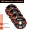 DISCO FLAP 4 1/2'; ACERO Y MADERA GR 40 DFA 811540 - Imagen 3